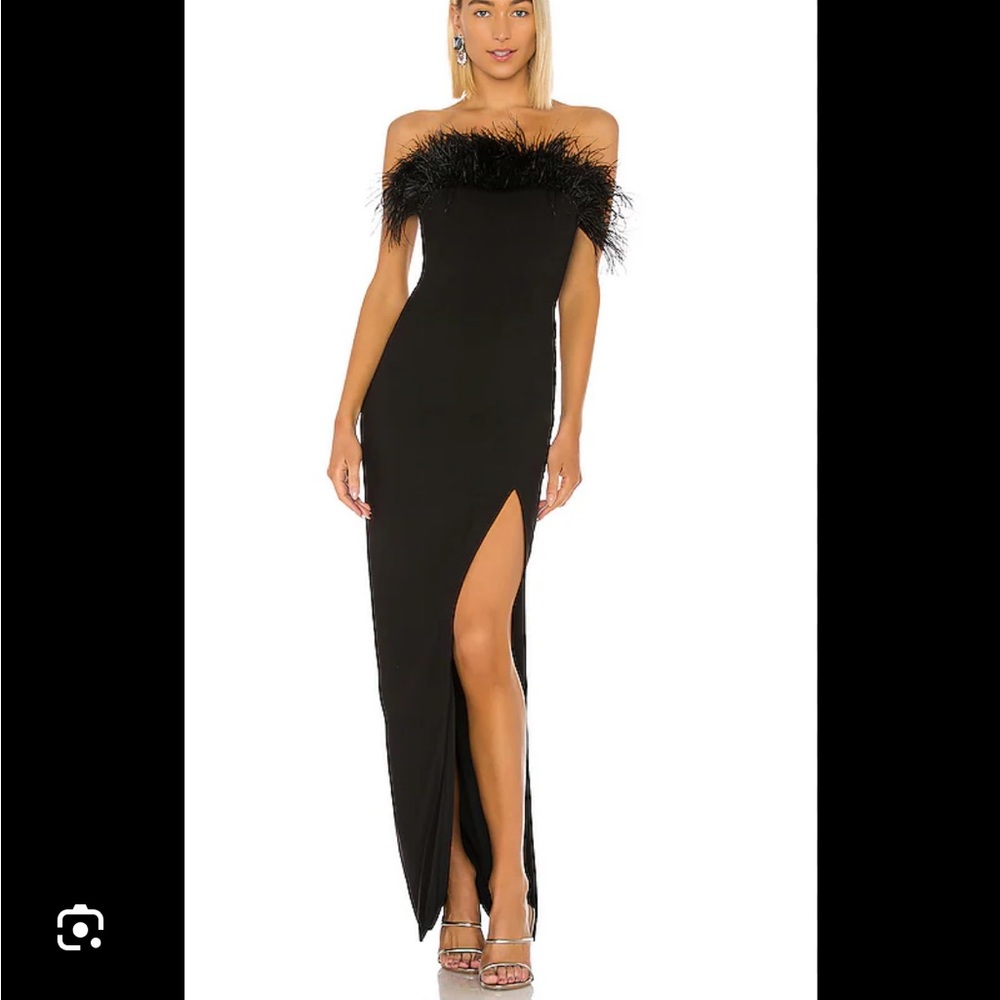 Likely Desi Gown Black